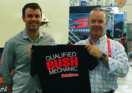 Mark Larkham and Nolathane Bush Mechanic