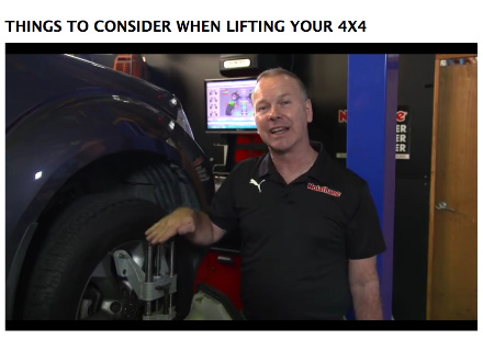 Things to Consider When Lifting Your 4X4